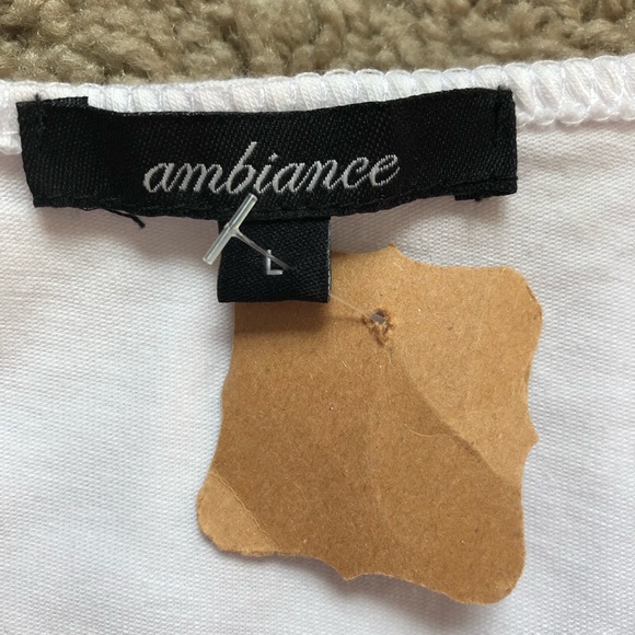 Ambiance white off the shoulder crop top - Picture 2 of 10